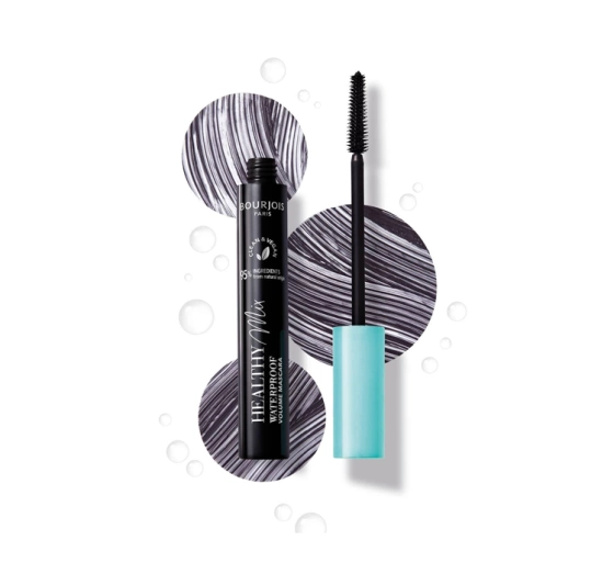 BOURJOIS HEALTHY MIX CLEAN WASSERFESTE WIMPERNTUSCHE 001 WATERPROOF BLACK 10 ML