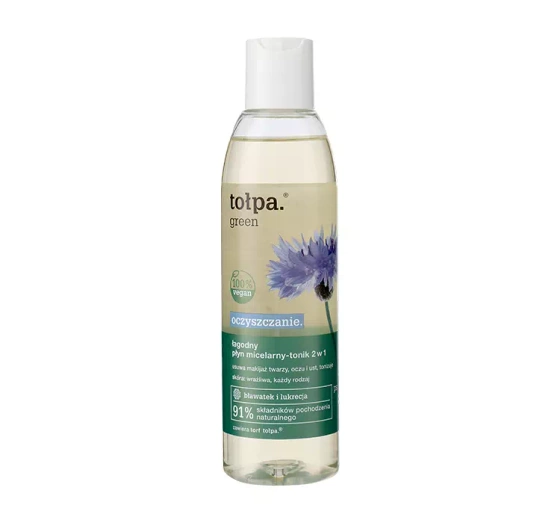 TOŁPA GREEN REINIGUNG 2IN1 MILDES MIZELLENWASSER-TONIKUM 200ML