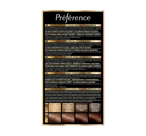 L’Oréal Paris Préférence Haarfarbe  6.0 Dunkelblond