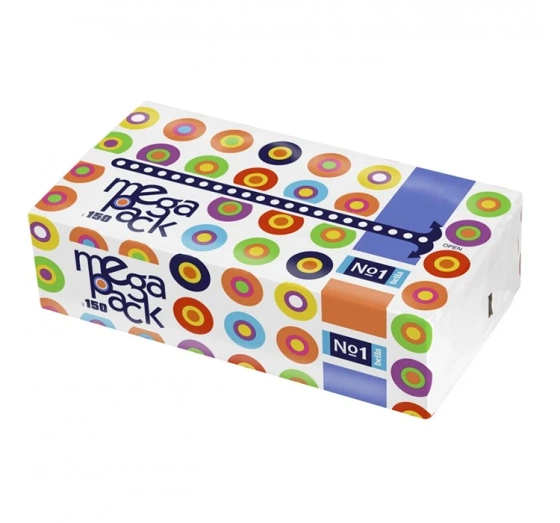 Kliknij na zdjęcie, aby je powiększyć Bella Dwuwarstwowe Hygienetücher Nachfüllpackung 150 Stück