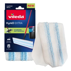 Vileda H2prO Ersatzbezug für Flachmopp, 1 Stück