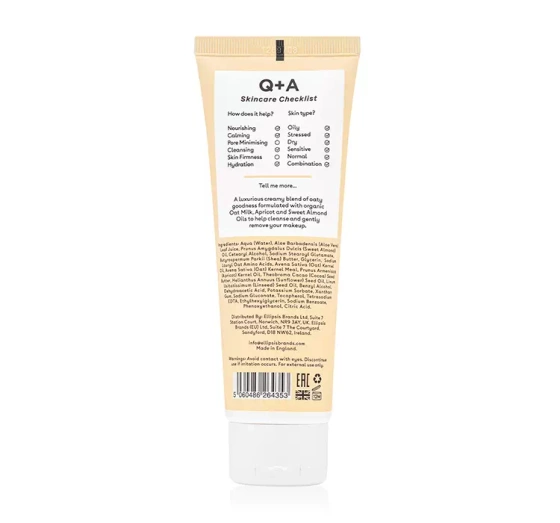 Q+A CREMIGE REINIGSEMULSION MIT HAFERMILCH 125ML