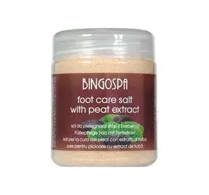 BINGOSPA wärmendes Fußsalz mit Moor 550 g