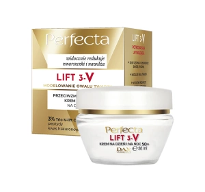 Perfecta LIFT-3 V Anti-Falten- und Lifting-Gesichtscreme für Tag und Nacht 50+ 50 ml