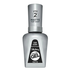 Sally Hansen Miracle Gel Matte Top Coat – mattierender Nagellack-Topcoat, 14,7 ml