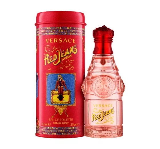 Kliknij na zdjęcie, aby je powiększyć VERSACE RED JEANS WOMAN EDT SPRAY 75 ML