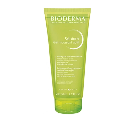 Kliknij na zdjęcie, aby je powiększyć Bioderma Sebium Aktives Reinigungsgel für fettige Haut und mit Akne 200ml