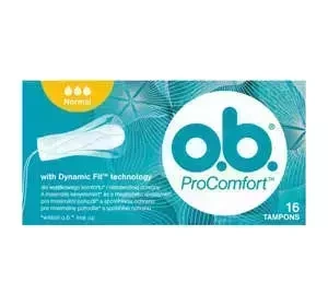 O.B. PRO COMFORT NORMAL TAMPONS 16 STÜCK