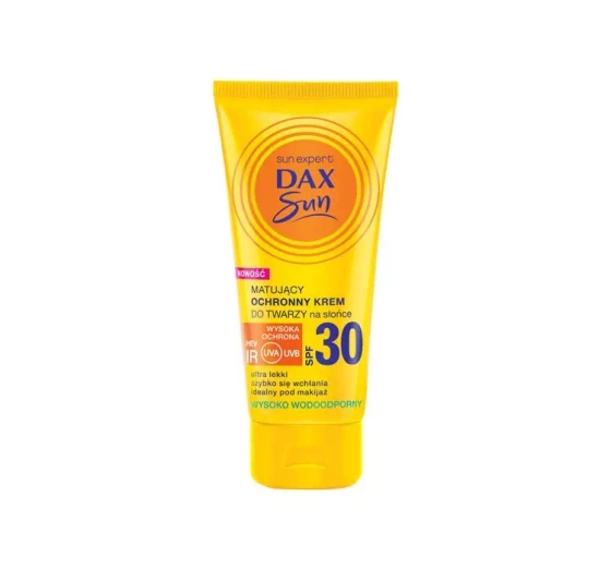 DAX SUN MATTIERENDE SONNENSCHUTZCREME FÜR DAS GESICHT SPF30 50ML