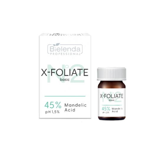Kliknij na zdjęcie, aby je powiększyć Bielenda Professional X-Foliate Mandelssäure 45% 5ml