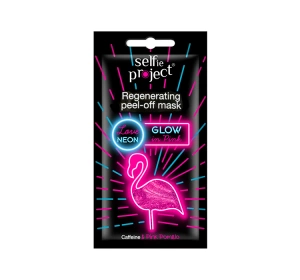 Selfie Project Love Neon Regenerierende Peel-Off-Maske Pink 10ml