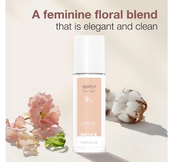 Mexx Simply for Her Deodorant Spray 75 ml