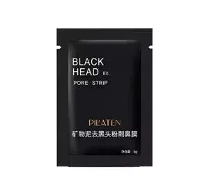 PILATEN BLACK SCHWARZE PEEL-OFF-MASKE PORENREINIGUNG 6G