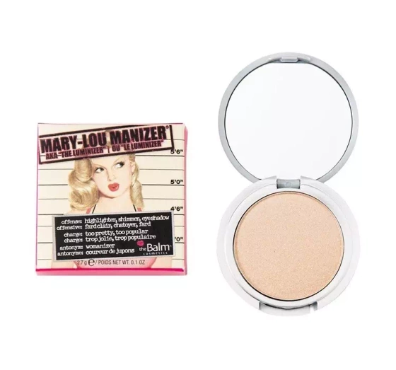 Kliknij na zdjęcie, aby je powiększyć THE BALM MARY LOU MANIZER TRAVEL SIZE HIGHLIGHTER 2,7G