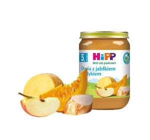 HiPP Bio Menü nach dem 5. Monat Kürbis mit Apfel und Pute 180g