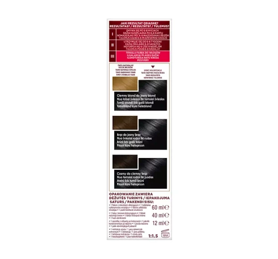 Garnier Color Sensation Dauerhaarfarbe 1,0 Tiefes Onyxschwarz