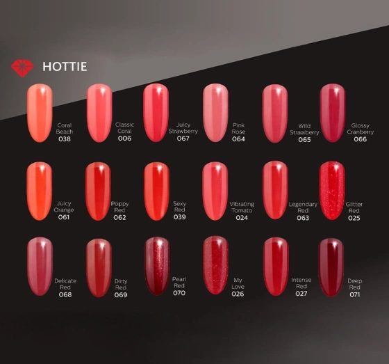 SEMILAC UV HYBRID NAGELLACK SEXY RED 039