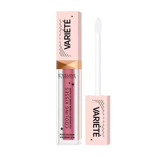 Kliknij na zdjęcie, aby je powiększyć EVELINE VARIETE COOLING KISSES LIPGLOSS 05 NEW ROMANCE 6,8ML