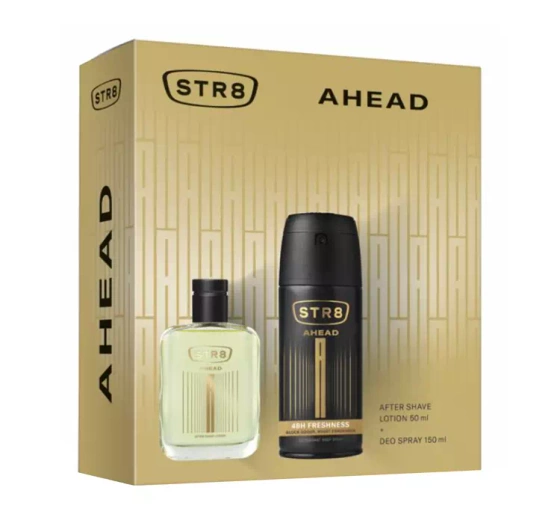 STR8 Ahead Aftershave 50 ml + Deodorant Spray 150 ml