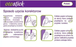 OTOSTICK KOSMETISCHE KORREKTUR FÜR ABSTEHENDE OHREN 8 STÜCK