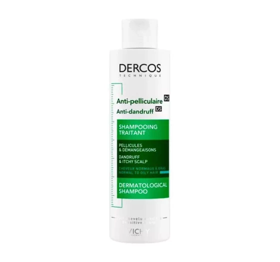 VICHY DERCOS TECHNIQUE ANTI-SCHUPPEN-SHAMPOO FÜR NORMALES UND FETTIGES HAAR 200ML