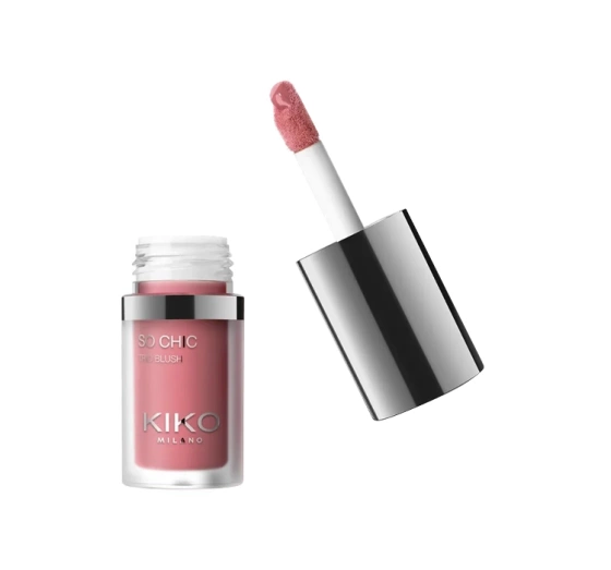 Kliknij na zdjęcie, aby je powiększyć KIKO Milano So Chic 3-in-1 Flüssigrouge 04 Ruby Bliss 4,5ml