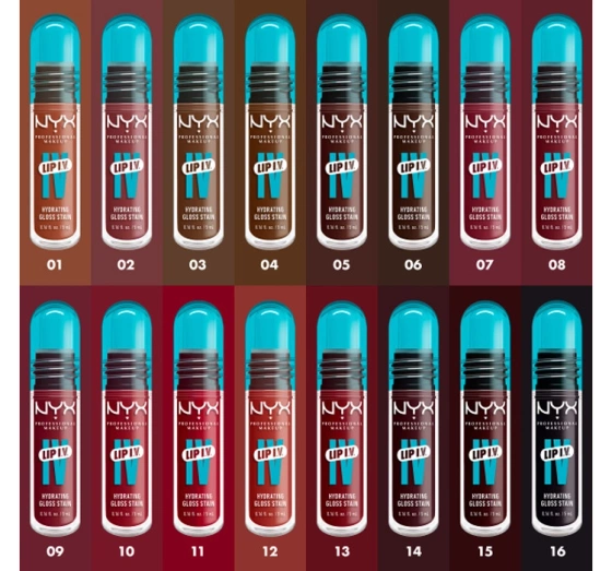 NYX Professional Makeup Lip IV Hydrating Gloss Serum Lip Gloss 02 Hydra-Honey 5 ml