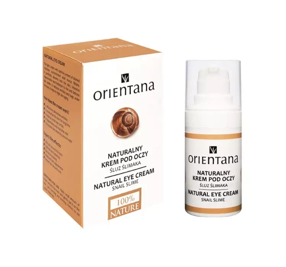 ORIENTANA CREME MIT SCHNECKENSCHLEIM AUGENPFLEGE 15 ML