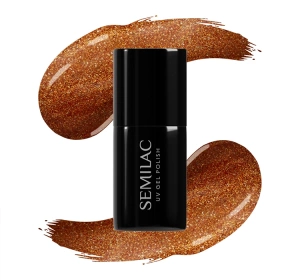 Semilac TrendyLicious Hybrid-Nagellack 944 Glazed Cinnamon 7 ml