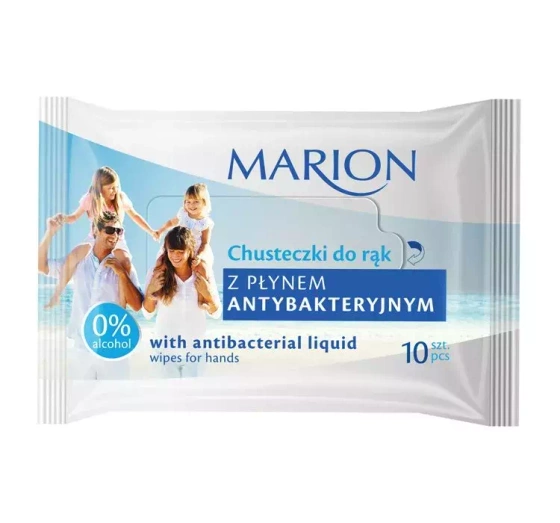 Kliknij na zdjęcie, aby je powiększyć MARION ANTIBAKTERIELLE FEUCHTTÜCHER 10 STÜCK