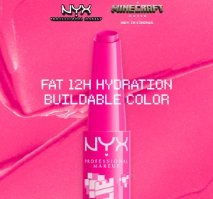 NYX Professional Makeup × A Minecraft Movie Lippenbalsam im Stift 02 Cherry Grove Girlie 2 g