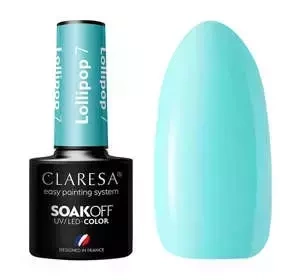 CLARESA SOAK OFF HYBRIDLACK LOLLIPOP 7 5ML