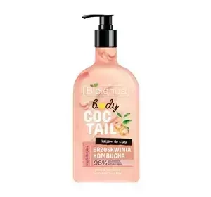 BIELENDA BODY COCTAIL GLÄTTENDE KÖRPERLOTION PFIRSICH KOMBUCHA 400ML