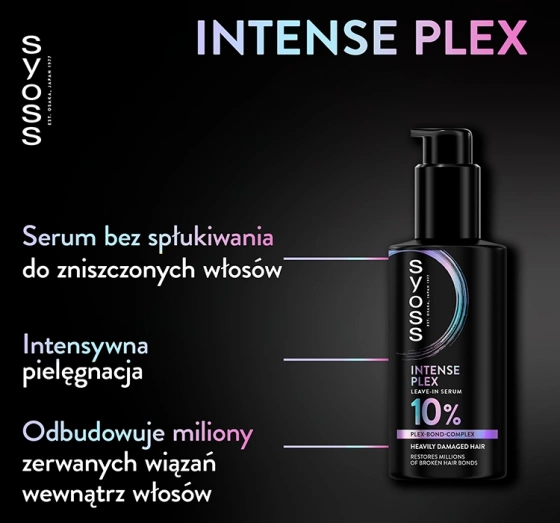 SYOSS INTENSE PLEX SERUM FÜR SEHR BESCHÄDIGTES HAAR 100ML 