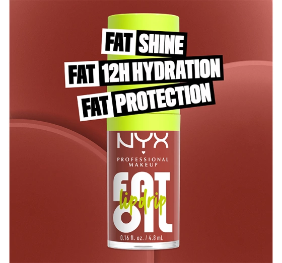 NYX PROFESSIONAL MAKEUP FAT OIL LIP DRIP LIPGLOSS 10 SPLASH OF CREAM 4,8ML 