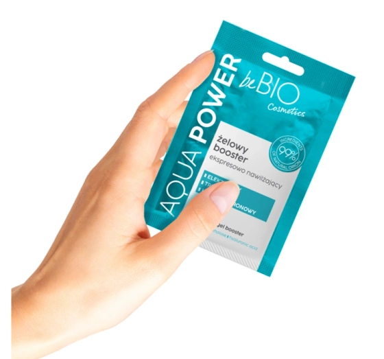Kliknij na zdjęcie, aby je powiększyć BEBIO AQUA POWER GEL BOOSTER FEUCHTIGKEITSSPENDEND 10ML