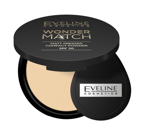 Kliknij na zdjęcie, aby je powiększyć EVELINE WONDER MATCH TTER KOMPAKTPUDER MIT SPF30 02 MEDIUM BEIGE 8G