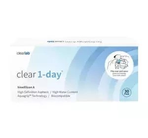 CLEARLAB CLEAR 1-DAY TAGESLINSEN 30 STÜCK