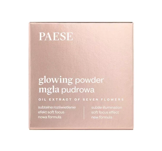 Kliknij na zdjęcie, aby je powiększyć PAESE GLOWING POWDER PUDERNEBEL 11 LIGHT BEIGE 10G