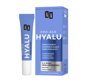 AA HYALU PRO AGE FEUCHTIGKEITSSPENDENDE UND AUFHELLENDE AUGENCREME 15ML