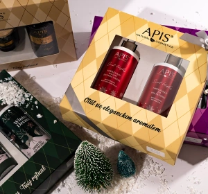 Apis Hydro Balance Geschenkset für die Gesichtspflege: Gesichtsreinigungsgel 300 ml + Feuchtigkeitscreme 100 ml 