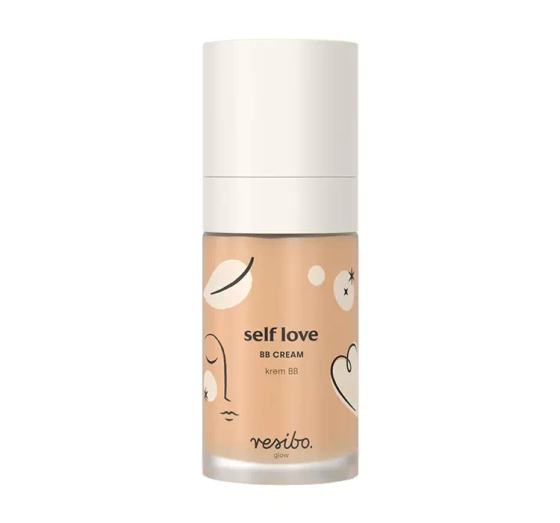 RESIBO GLOW SELF LOVE BB CREAM BB CREME NATURAL BEIGE 30ML