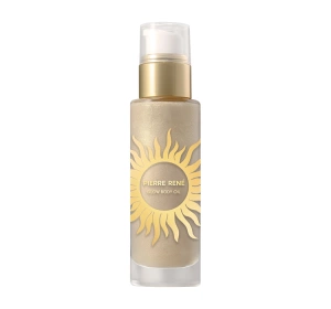 Pierre Rene Golden Horizon Glow Body Oil White Gold 30ml