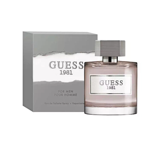 Kliknij na zdjęcie, aby je powiększyć GUESS 1981 FOR MEN POUR HOMME EDT SPRAY 100ML