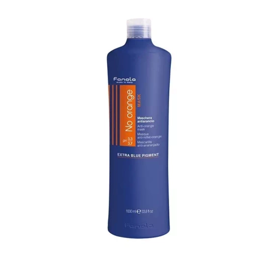 Kliknij na zdjęcie, aby je powiększyć FANOLA NO ORANGE MASKE FÜR DUNKLES HAAR 1000 ML