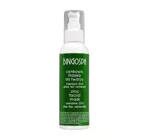 BINGOSPA ZINK-GESICHTSMASKE MIT ALOE GEGEN AKNE