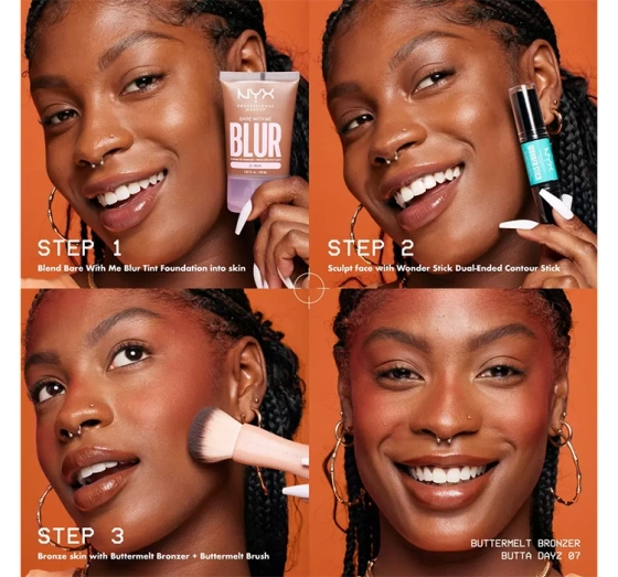 NYX PROFESSIONAL MAKEUP BUTTERMELT BRONZER 08 BUTTA THAN U 5G