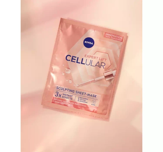 NIVEA Cellular Expert Lift kühlende und modellierende Tuchmaske 1 Stück