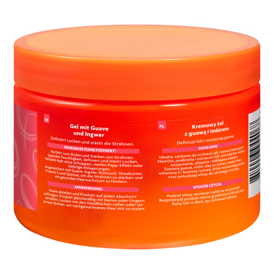 Kliknij na zdjęcie, aby je powiększyć Cantu Guava Style & Strengthens Styling-Gel-Creme für lockiges Haar 340 g