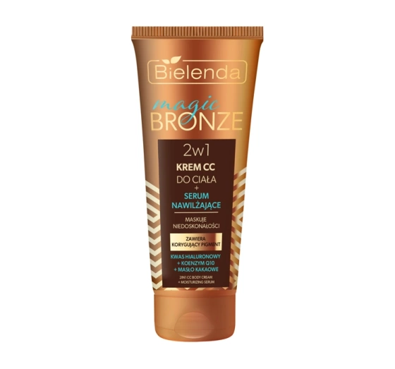Bielenda Magic Bronze CC-Körpercreme + Feuchtigkeitsserum 2in1 150 ml
